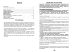 Manual do Forno de Microondas versão 1 rev 0