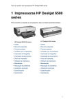 1 Impressoras HP Deskjet 6500 series