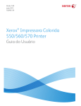 Xerox® Impressora Colorida 550/560/570 Printer