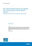 EMC VSPEX para Microsoft SQL Server 2012 virtualizado com