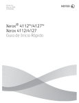 Xerox 4112™/4127™ Xerox 4112/4127 Guia de Início Rápido