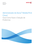 Administrador do Xerox® Mobile Print Cloud