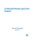 Guia de Instalação do CA Nimsoft Monitor para Flow Analysis