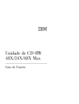 Unidade de CD-RW 48X/24X/48X Max: Guia do Usuário