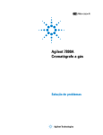 Agilent 7890A Cromatógrafo a gás Solução de problemas