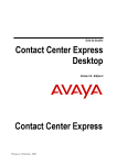 Contact Center Express Desktop