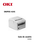 OKIPOS 425S Guia do Usuario