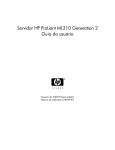 Servidor HP ProLiant ML310 Generation 2