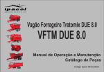 Vagão Forrageiro Tratomix DUE 8.0