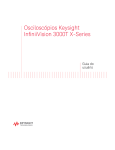 Osciloscópios Keysight InfiniiVision 3000T X