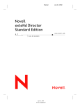 Novell exteNd Director Standard Edition