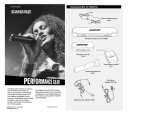 Shure Performance Gear Wireless User Guide