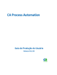 Guia de Produção do Usuário do CA Process