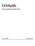 Guia do usuário do LexPrint v3.0