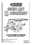 Guia do Usuário KOMANDER ED e CD MECÂNICAS