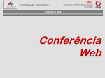 Coordenação Tecnológica SAUT Conferência Web