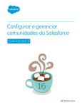 Configurar e gerenciar comunidades do Salesforce