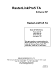 Manual de Operação Raster Link TA