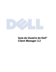 Guia do Usuário do Dell® Client Manager 3.2