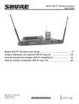 UHF-R Plus User Guide