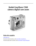 Kodak EasyShare C360 câmera digital com zoom