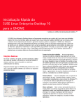 Inicialização Rápida do SUSE Linux Enterprise Desktop 10 para o