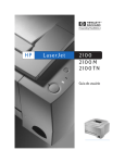 Manual de utilização da impressora HP LaserJet 2100_2200