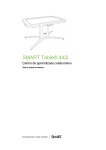 SMART Table 442i Centro de aprendizado colaborativo Guia do