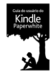 Guia do usuário do Kindle Paperwhite