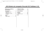 2014 Sistema de navegação Chevrolet S10 Trailblazer 2