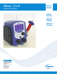 Ultimus™ I, II e III Estação Dosificação - Guia do Usuário