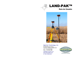 LAND-PAK™ - NavCom Technology Inc.