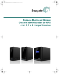 Seagate Business Storage Guia do administrador do NAS com 1, 2