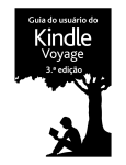 Guia do usuário do Kindle Voyage, 3.ª edição