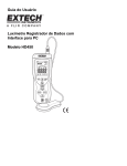 Guia do Usuário Luxímetro Registrador de Dados com Interface