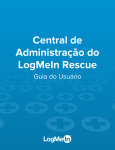 Central de Administração do LogMeIn Rescue Guia do Usuário