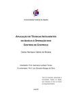 APLICAÇÃO DE TÉCNICAS INTELIGENTES NO AUXÍLIO À