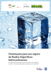 Orientações para uso seguro de fluidos frigoríficos