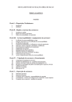 Parte I – Disposições Preliminares Parte II