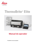 5 – Utilizando o software do ThermoBrite Elite