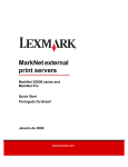 MarkNet external print servers