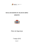 Plano de Segurança 7 março 2012