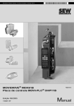 MOVIDRIVE® MDX61B Placa de Controle MOVI - SEW