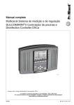 Multicanal Sistema de medição e de regulação DULCOMARIN® II