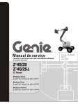 Manual de serviço - Genie Industries
