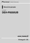 DEH-P6050UB (Português) Baixe