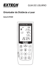 GUIA DO USUÁRIO Orientador de Distância a Laser