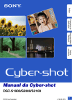 Manual da Cyber-shot