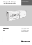 Instruções de utilização e de assistência técnica Logamatic