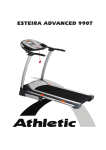 ESTEIRA ADVANCED 990T